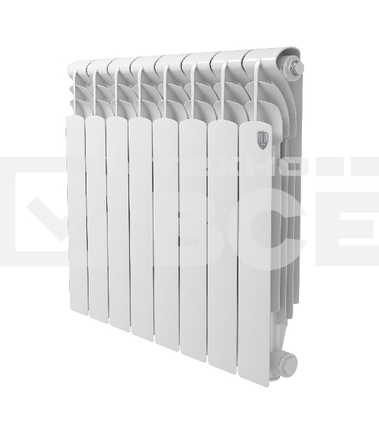 Радиатор алюминиевый Royal Thermo Revolution A 500 - 8 секц.