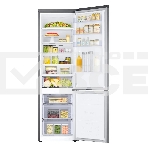 Холодильник Samsung RB38C600CS9/EF серебристый двухкамерный 276/114л морозилка снизу, No Frost, фото2