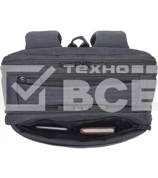 Рюкзак для ноутбука 17.3' Riva 8365 черный полиэстер