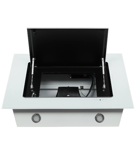 Вытяжка наклонная Elikor Оникс 90П-1000-Е4Д белый, 90 см, 1000 куб. м/ч, 59 дБ