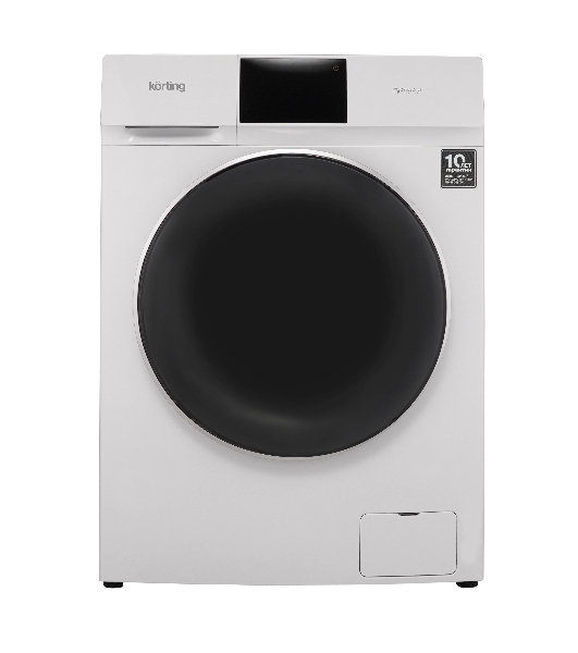 Стиральная машина KORTING KWD 60DV107 белый, загрузка фронтальная 10 кг, 1200 об/мин, класс B