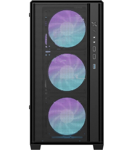 Корпус Formula Air Mesh G5 Black, Mini-Tower, чёрный, 3 x 120 мм