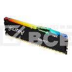 Оперативная память Kingston Fury Beast Expo, DDR5, 32GB (1x32 GB), 5200 MHz, CL36, DIMM, радиатор, RGB, чёрный, фото3