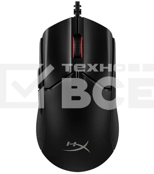 Мышь проводная HyperX Pulsefire Haste 2 черный, 26000 dpi, USB, кнопки - 6