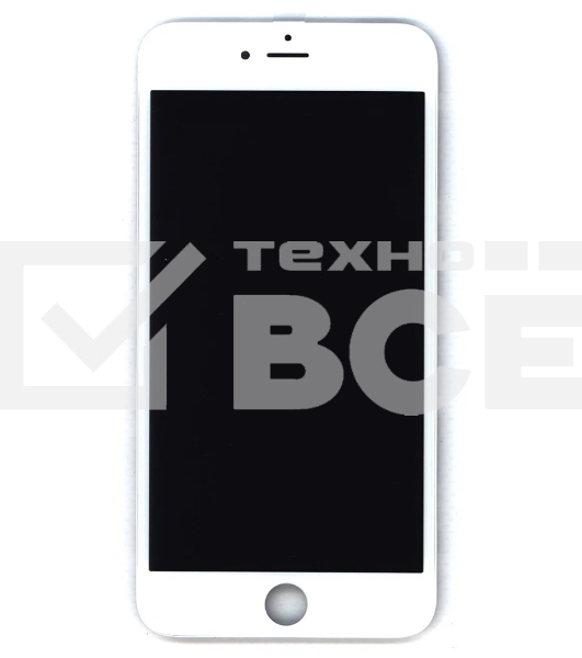Дисплей Amperin для Apple iPhone 6 Plus в сборе с тачскрином (IPS), белый