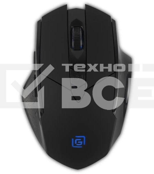 Мышь беспроводная Oklick 780GW черный, 3200 dpi, радиоканал, USB, кнопки - 6
