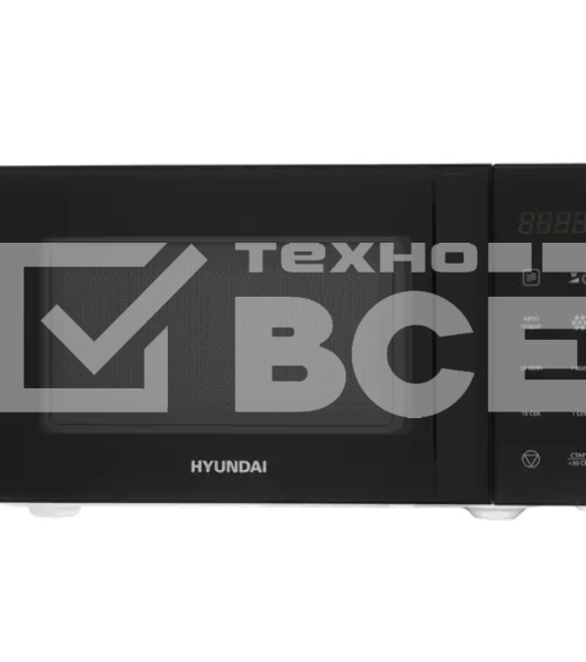 Микроволновая печь Hyundai HYM-D3030 черный, 20 л, 700 Вт, переключатели - сенсор
