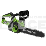 Цепная пила аккумуляторная GreenWorks G24CS25K4, 24V, 25см, c АКБ 4Ач и ЗУ (2007707UB), фото9