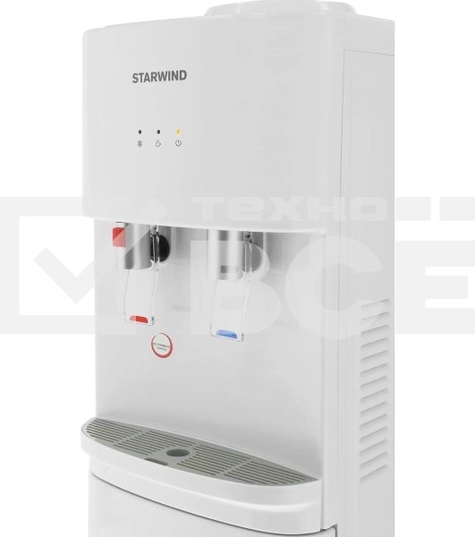 Кулер Starwind SW-1113EW напольный электронный белый