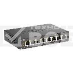 Неуправляемый коммутатор D-Link DGS-1008P/F3A с 8 портами 10/100/1000Base-T (4 порта PoE 802.3af/at, PoE-бюджет 60 Вт), фото 1