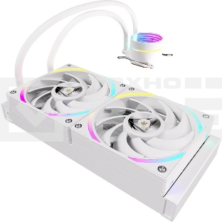 Система водяного охлаждения Formula Oasis L240 ARGB белый 120мм алюминий+медь 2000rpm 27.2db 4-pin 310W