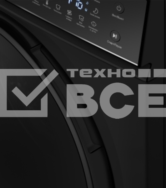 Стиральная машина Weissgauff WM 4106 D Black Edition черный, загрузка фронтальная 6 кг, 1000 об/мин, класс: А