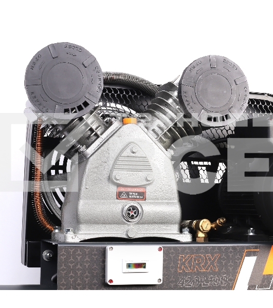 Компрессор PATRIOT KRX 420 L100, поршневой, ременной, масляный, 420 л/мин, 100 л, 10 бар, 2.2 кВт, 230 В