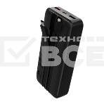 Портативный аккумулятор MORE CHOICE (4620202552815) PB35-20 20000mAh 2USB+1Type-C 3.0A 22.5W+PD20W+QC3.0 LE, черный, фото3