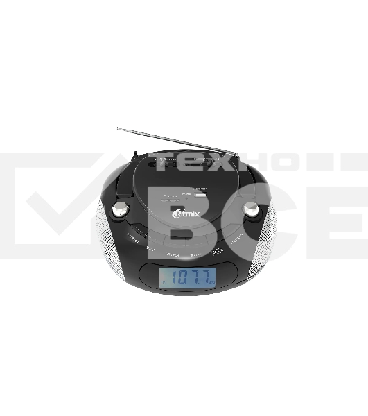 Магнитола RITMIX RBB-030BT black-silver