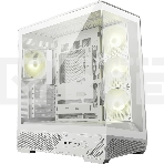 Компьютерный корпус MSI MAG PANO 130R PZ White 2xUSB 3.2 Gen 1, 1xUSB 3.2 Gen2 Type-C, 3x120мм ARGB Reverse Blade Fan, 1x120мм ARGB Fan, 1 to 3 Fan PWM Splitter, Tempered Glass Window, фото11