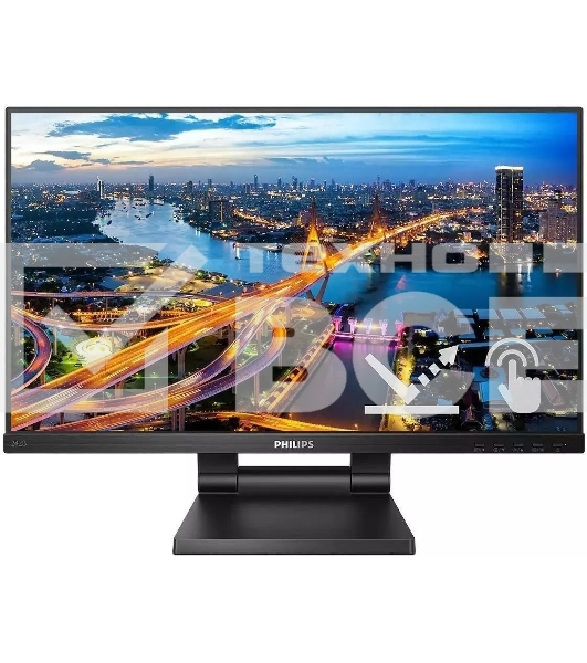 Монитор 23.8' Philips 242B1TC IPS 1920x1080, 75 Гц, 4 мс, 16:9, 250 кд/м2, 1xHDMI, 1xDP, 1xVGA, 4xUSB 3.2, сенсорный, выход на наушники, черный