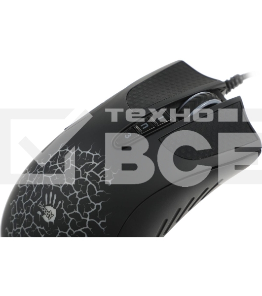 Мышь проводная A4Tech Bloody A90 черный, 6200 dpi, USB, кнопки - 8