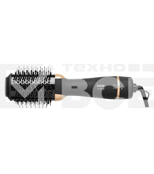 Фен-щётка BBK BHC3500 черный/шампань, 1200 Вт