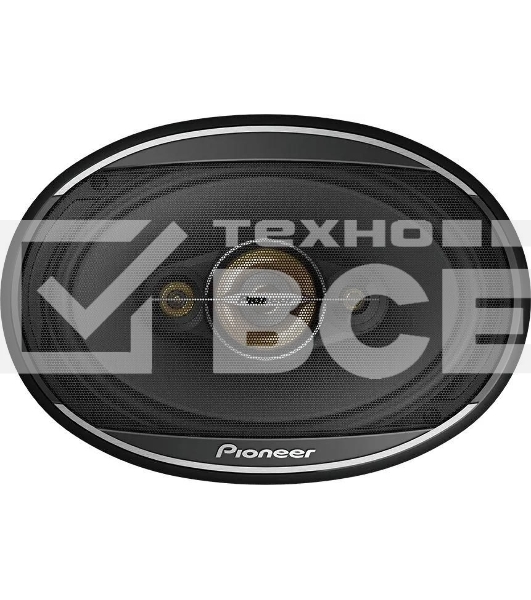 Колонки автомобильные Pioneer TS-A6978S 650Вт 92дБ 4Ом 15x23см (6x9дюйм) (ком.:2кол.) коаксиальные четырехполосные