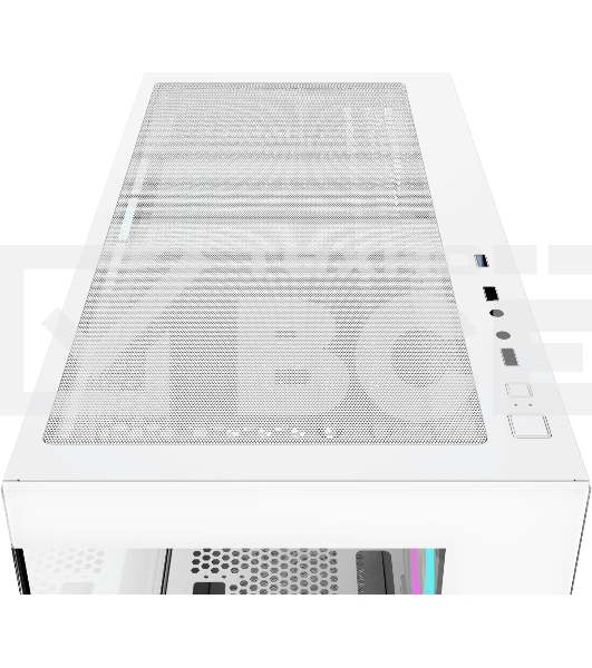 Корпус Ocypus Gamma C52 WH ARGB, Mini-Tower, белый, 3 x 120 мм