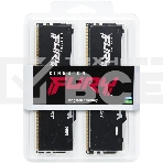Оперативная память Kingston Fury Beast, DDR5, 32GB (2x16GB), 5600MHz, CL36, с радиаторами, RGB, черный, фото3