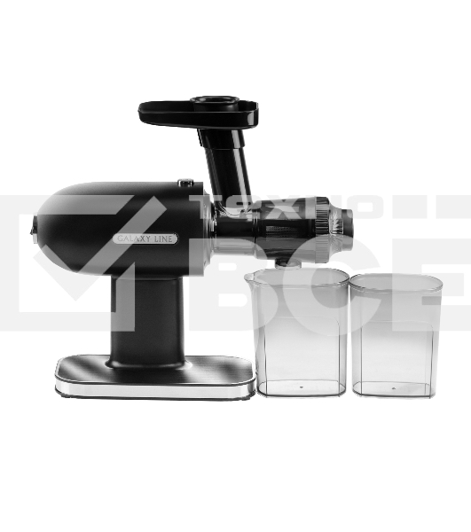 Соковыжималка Galaxy Line GL 0813, черный, шнековая, 200 Вт, функция 