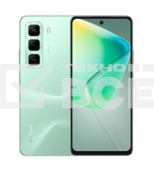 Смартфон Infinix HOT 50, 6/256Gb, зеленый