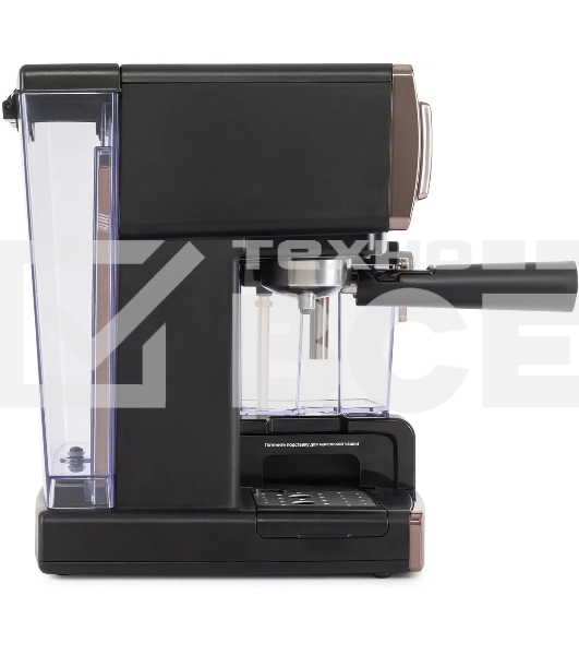 Кофеварка рожковая Vitek VT-1517 GD золотистый, исп. кофе - молотый, 1.65 л, 1238 Вт, 15 Бар