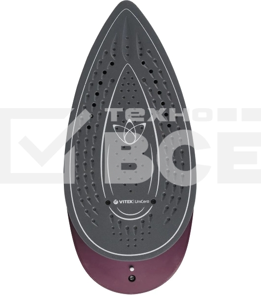 Паровая станция Vitek VT-2432 белый/бордовый