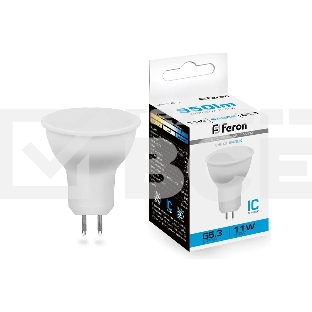Лампа светодиодная FERON LB-760 (38139) 11 вт 230в G5.3 дневной