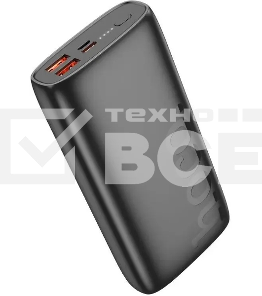 Портативный аккумулятор Hoco J122A Respect 20000mAh QC/PD 22.5W 3A USB-A/USB-C черный