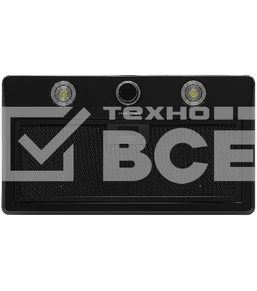 Вытяжка Krona SVEN 600 black one knob