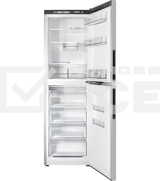 Холодильник Atlant ХМ 4623-181 серебристый двухкамерный 182/159л морозилка снизу