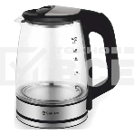 Чайник электрический Sakura SA-2722BK 2,2л,стекло,черный, фото 1