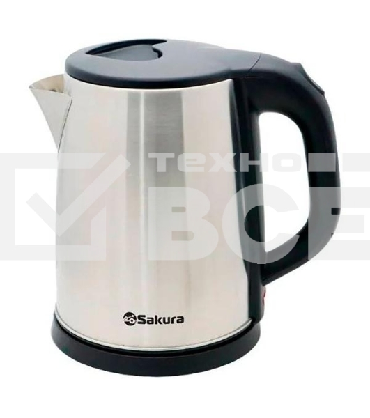 Чайник электрический Sakura SA-2149 (2.0) нерж+черн д