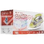 Утюг Energy EN-328 зеленый, стальная подошва, 2000 Вт, фото2