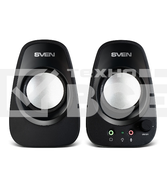 Портативная акустика SVEN 190, черный (6 Вт, питание USB)