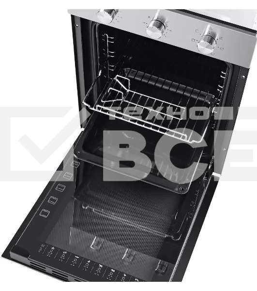 Шкаф духовой электрический Maunfeld EOEC516S, встраиваемый