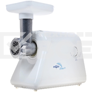 Мясорубка электрическая Ротор Дива-Р ЭМШ 35/300-2 белый, 1500 Вт, 0.6 кг/мин, реверс, насадки - 2