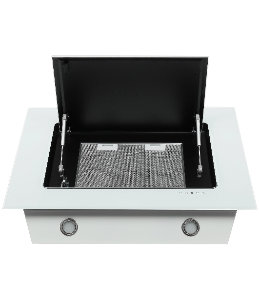 Вытяжка наклонная Elikor Оникс 90П-1000-Е4Д белый, 90 см, 1000 куб. м/ч, 59 дБ