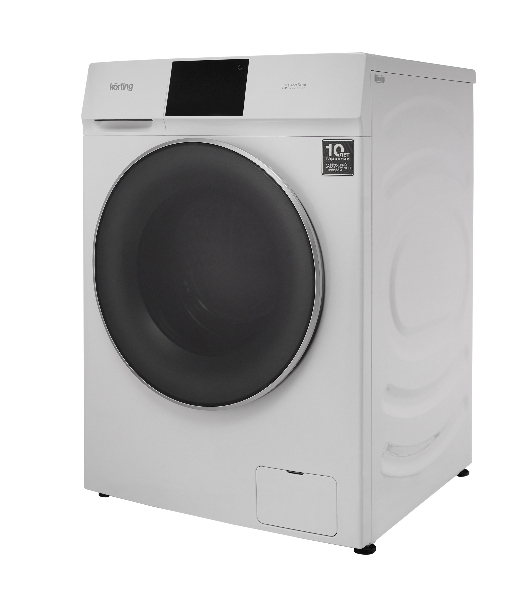 Стиральная машина KORTING KWD 60DV107 белый, загрузка фронтальная 10 кг, 1200 об/мин, класс B