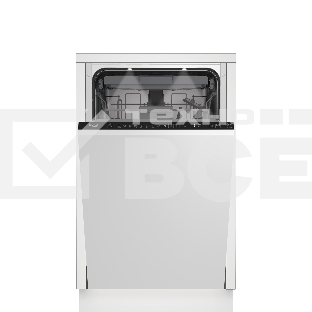 Встраиваемая посудомоечная машина Beko BDIS38120Q, белый, 44.8 см, 11 компл., 46 дБ, класс A