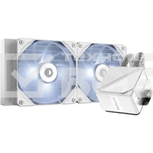 Комплект водяного охлаждения ID-COOLING DASHFLOW 240 BASIC WHITE белый 120мм алюминий+медь 1800rpm 35.2db 4-pin 260W
