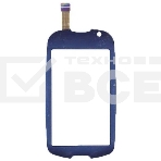 Сенсорное стекло (тачскрин) для Samsung S7550 Blue Earth синее, фото 1