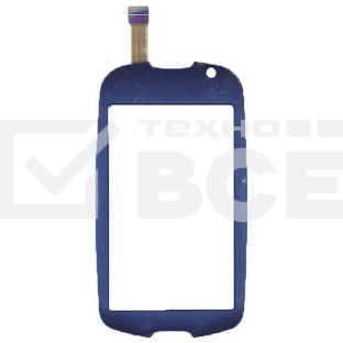 Сенсорное стекло (тачскрин) для Samsung S7550 Blue Earth синее