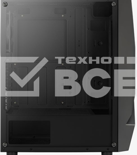 Компьютерный корпус MidiTower Aerocool / Formula Scape-G-BK-v1 (4711099471539)
