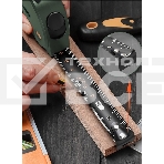 Измерительный и разметочный инструмент Deli Рулетка Home Series Green HT8316L 3м х 16мм, эксклюзивный дизайн, корпус - высококачественный софттач пластик, фото2