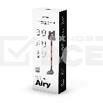 Пылесос вертикальный Rombica MYCLEAN AIRY NHS30D01 красный/чёрный, питание - от аккумулятора, 90 Вт, уборка сухая, пылесборник 0.8 л, работа от АКБ max - 60 мин, фото2