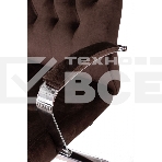 Кресло руководителя Бюрократ T-9928SL Fabric коричневый Italia 6, крестов. металл хром, фото19
